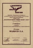 Mazowieckie Company of the Year 2002